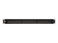 Actual product image Netrack 104-19 patch panel 19 24