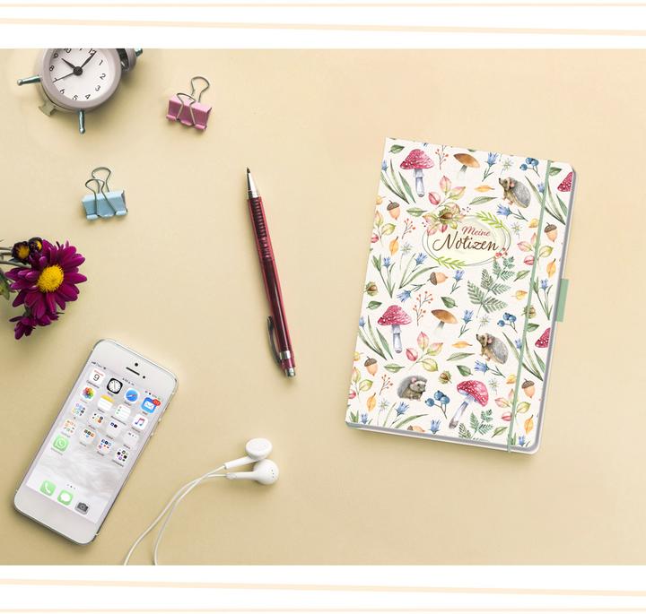 Actual product image Notebook small forest idyll (Dotted)