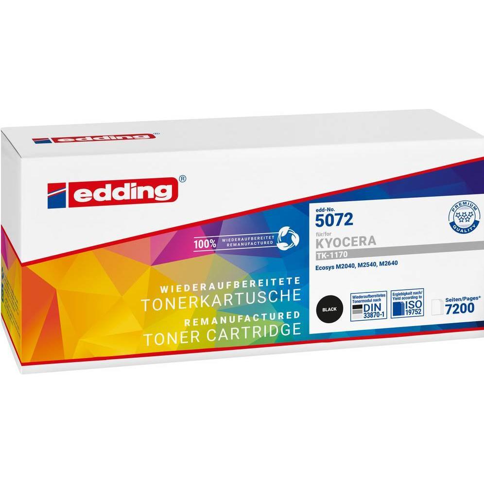Edding, Toner, EDD-5072 schwarz Toner kompatibel zu KYOCERA TK-1170