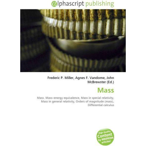 Thumbnail - Mass, Fachbücher von Agnes F. Vandome, Frederic P. Miller, John McBrewster