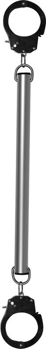 Produktbild Ouch! Spreader Bar with Hand or Ankle Cuffs - Silver