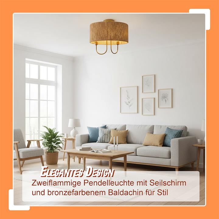 Produktbild Relaxdays Deckenlampe (E14)
