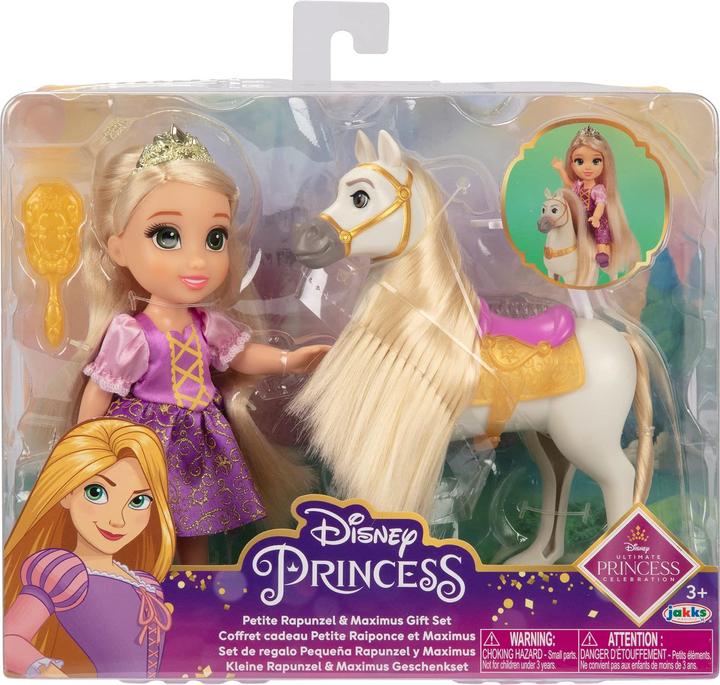Produktbild Jakks Pacific Disney Princess - Petite Rapunzel and Maximus (15 cm) (221584)