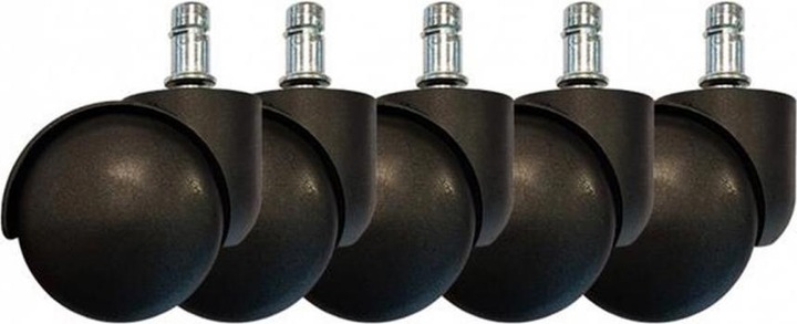 LC-Power Set di 5 rotelle di ricambio per sedie da gioco