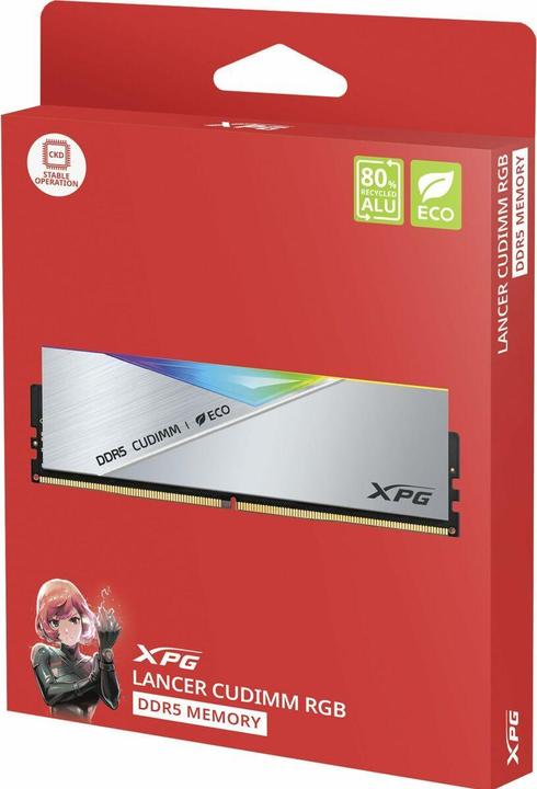 Immagine prodotto Adata XPG Lancer Neon RGB (2 x 24GB, 8400 MHz, RAM DDR5, CU-DIMM)