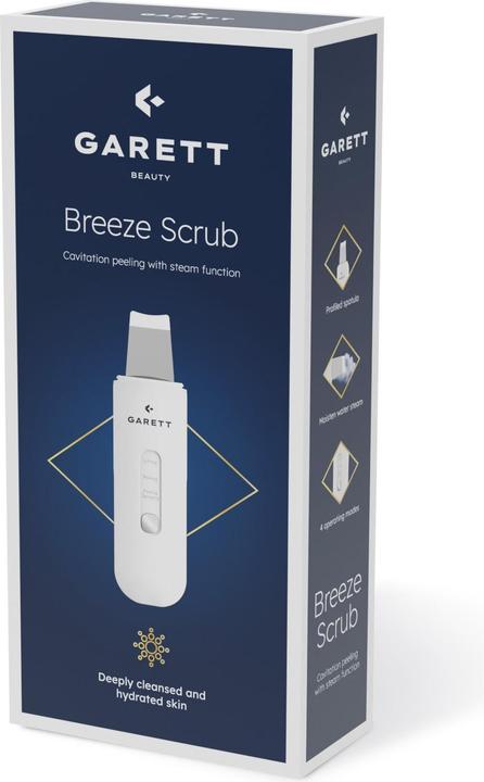 Actual product image Garett Urządzenie do peelingu kawitacyjnego Beauty Breeze Scrub biały