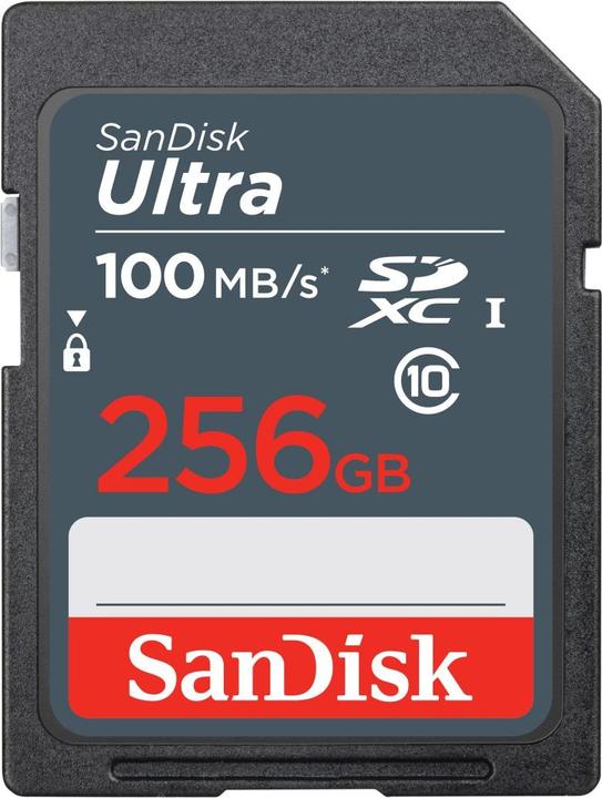 Productafbeelding SANDISK Ultra (256 GB, SDXC, U1, UHS-I)
