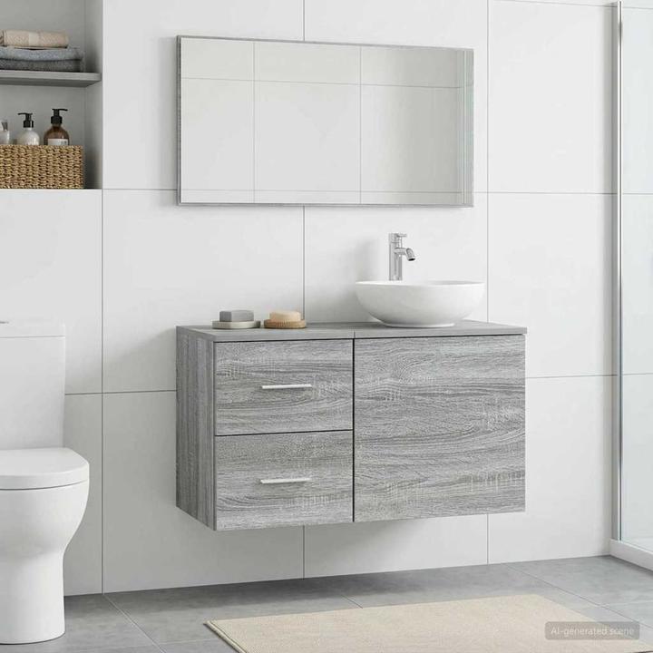 Produktbild vidaXL Badezimmerschrank (44.50 x 30 x 50 cm)