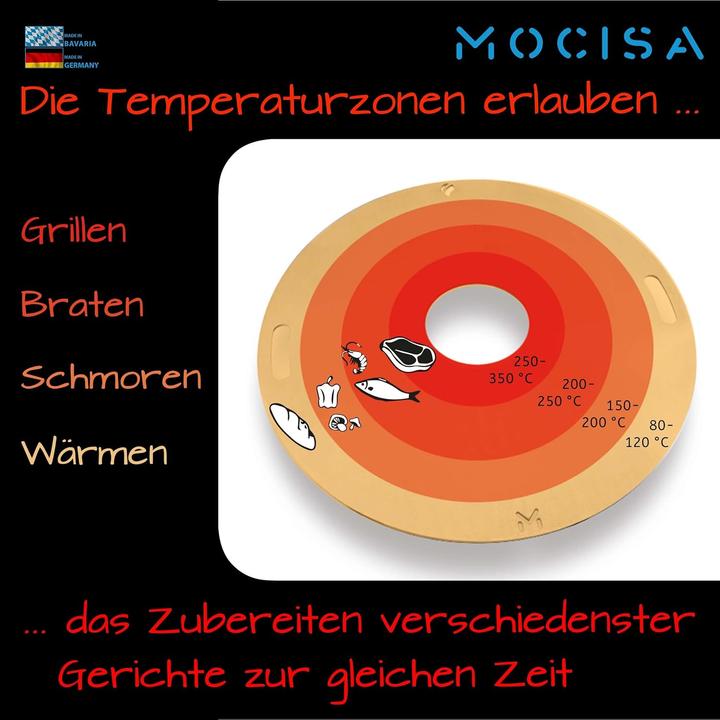 Produktbild Mocisa BBQ Feuerplatte