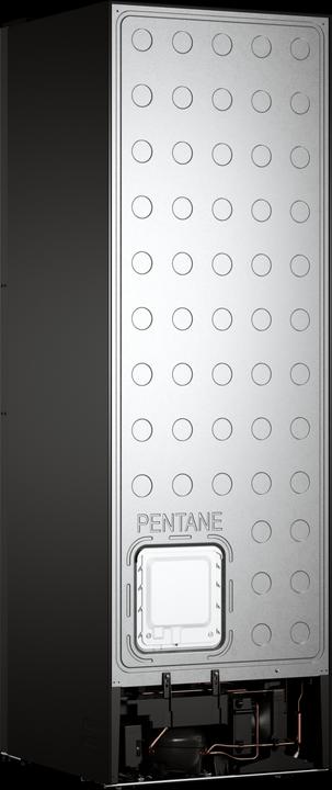 Produktbild Asko Kühlschrank freistehend PREMIUM R23841B Front BlackSteel und schwarz (384 l)