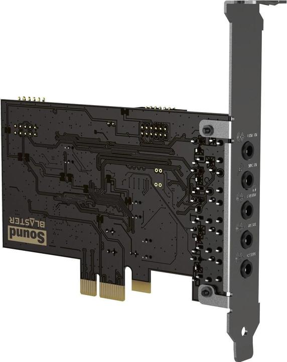 Actual product image Creative Sound blaster audigy fx v2 Built-in 5.1 channels PCI-E (Mini PCI Express)