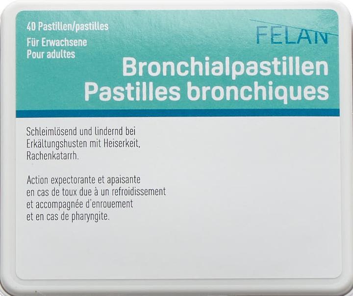 Actual product image Felan Bronchial pastilles pastilles (40 Piece)