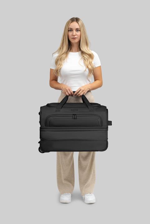 Produktbild Redolz Duffle Essentials 2 Rollen Reisetasche 55 cm mit Dehnfalte (43 l)