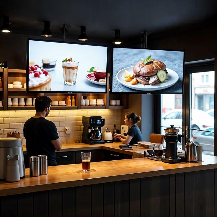 Produktbild Maclean Deckenhalterung für TV max. Belastung 60kg 43-86 max VESA 600x400 MC-112 B (Decke, 60 kg, 43" - 86")