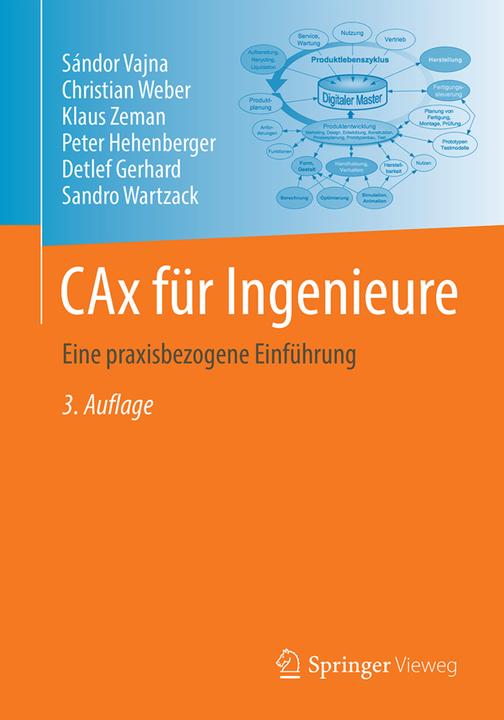Produktbild CAx für Ingenieure (Deutsch, Christian Weber, 2018)