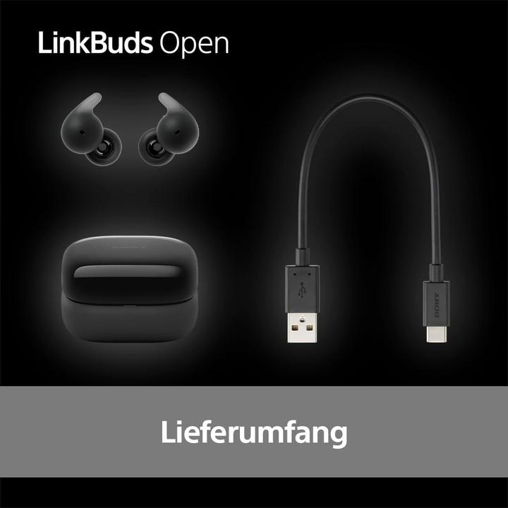 Actual product image Sony LinkBuds Open (No noise cancellation, 8 h, Wireless)