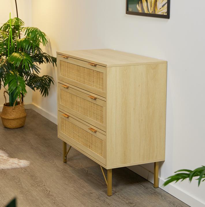 Actual product image Relaxdays Kommode (80 x 42 x 80 cm)