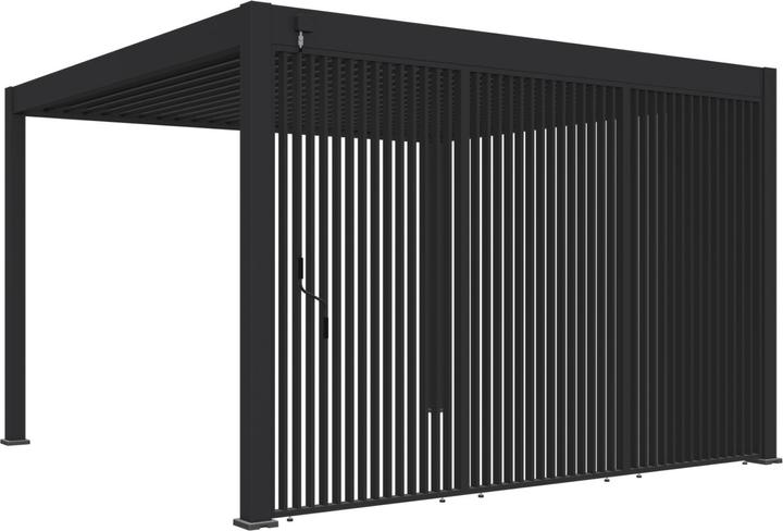 Actual product image Weide Vertical slatted wall 0.93m for Deluxe Plus pergola anthracite (238 cm, 93 cm)