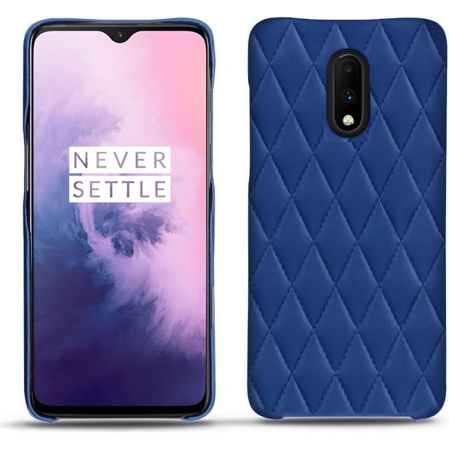 Thumbnail - Noreve Lederschutzhülle (OnePlus 7), Smartphone Hülle, Blau