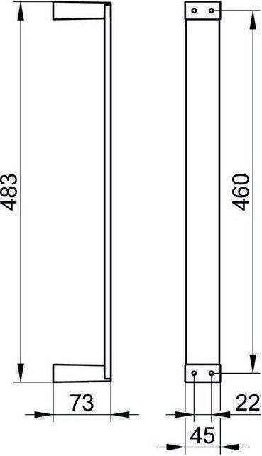 Actual product image Keuco Towel rail EDITION 11 for 6 guest towels bro gebü