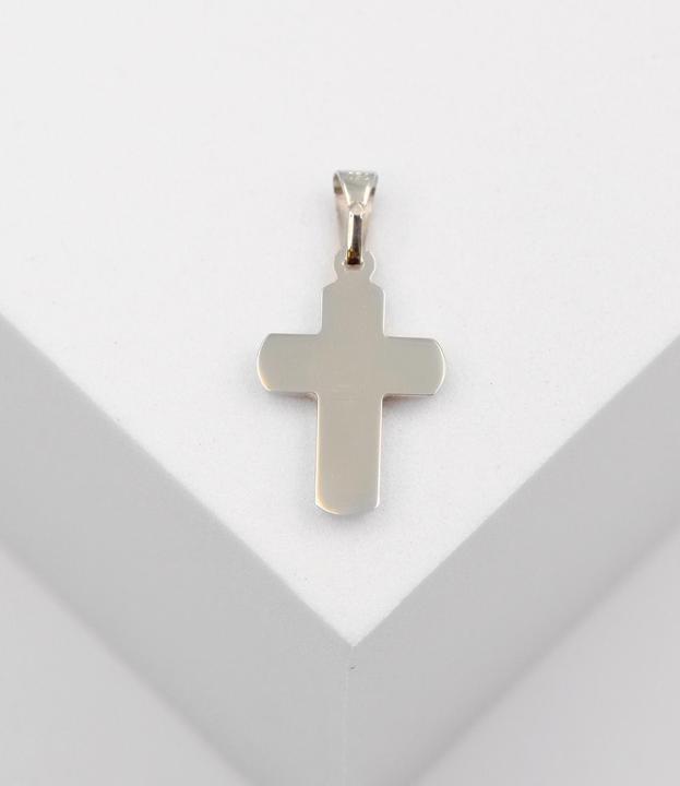 Produktbild Muau Kreuz (750/18K Weissgold)