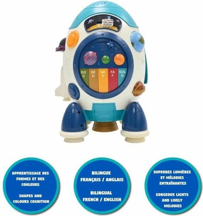 Actual product image Lexibook - Jupiter, my Bilingual Interactive Rocket (EN) (ROCKETi1) (English, French)