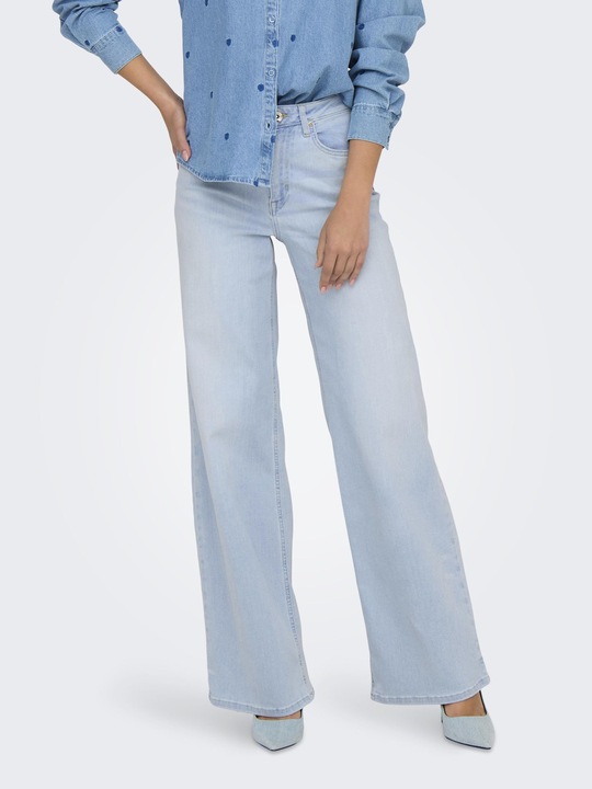 Produktbild Only ONLMADISON Hohe Taille Weiter Beinschnitt Jeans Jeans mit weitem Bein (32)