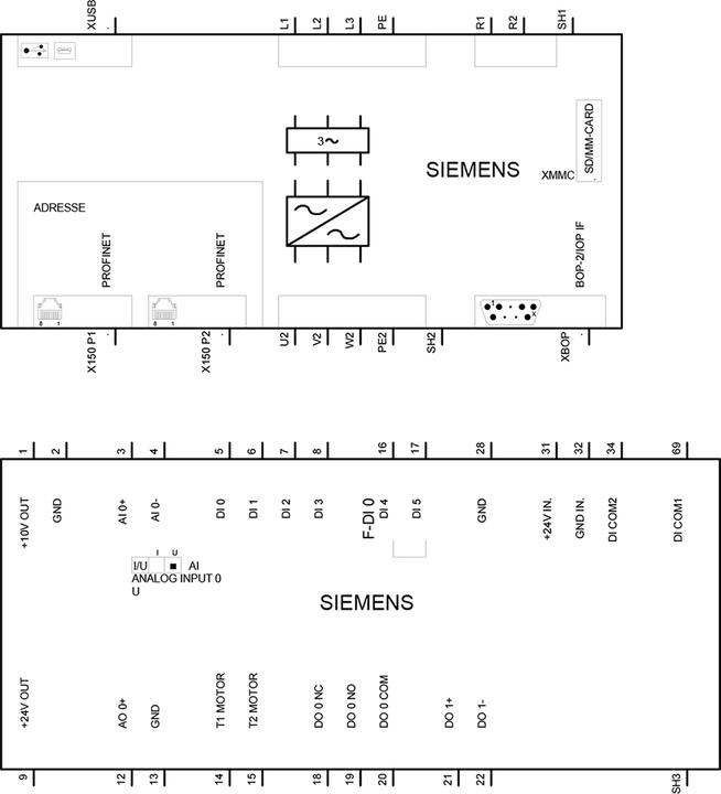 Produktbild Siemens SINAMICS G120C  power 15,0kW