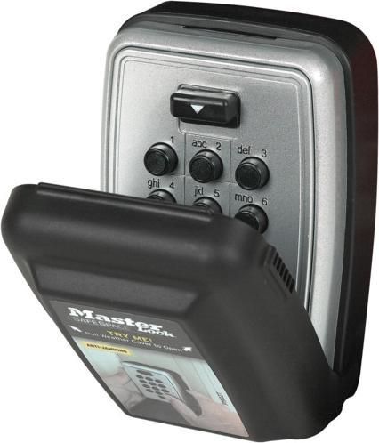 Actual product image Master Lock Key safe