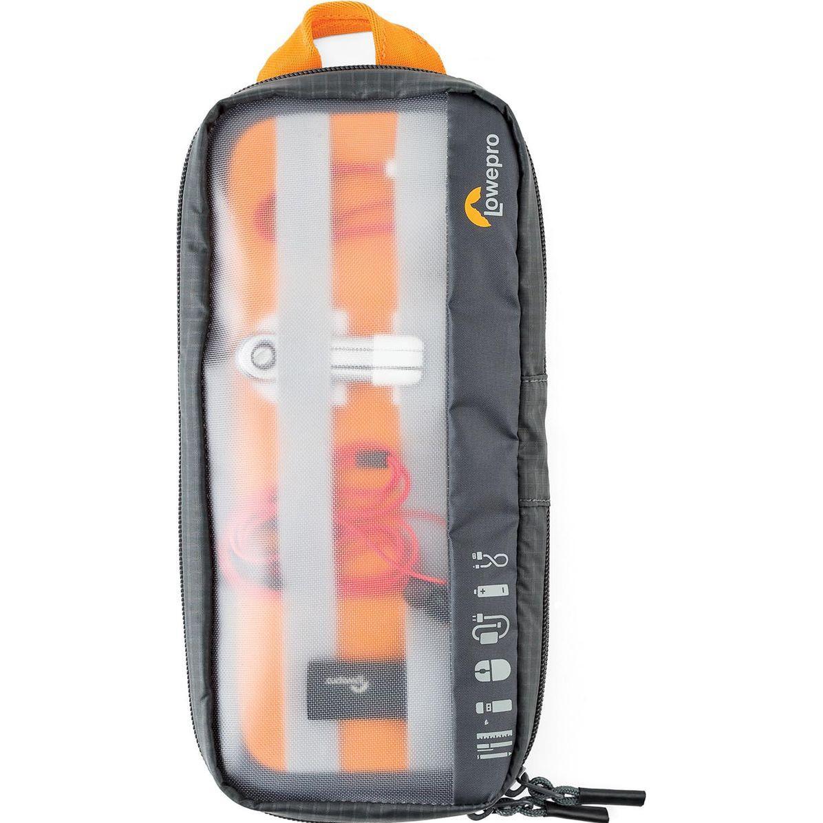 Lowepro Marsupio GearUp Medio (Borsa per accessori per fotocamere, 0.84 l), Borsa fotocamera, Grigio