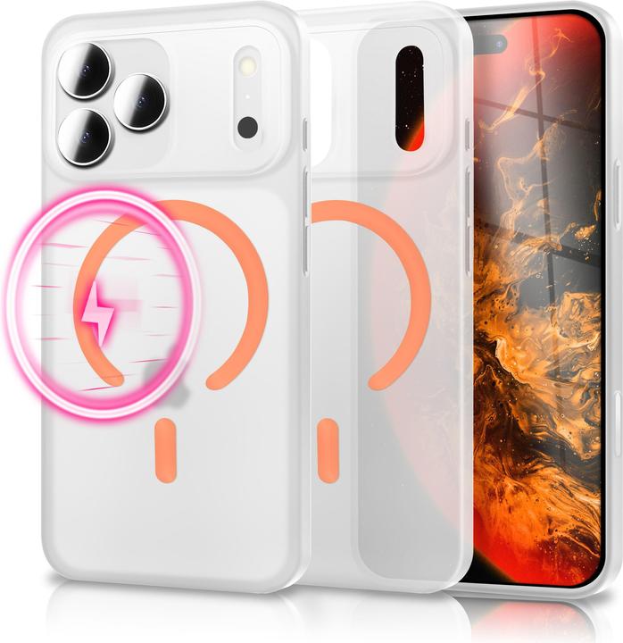 Neon Orange Transparent