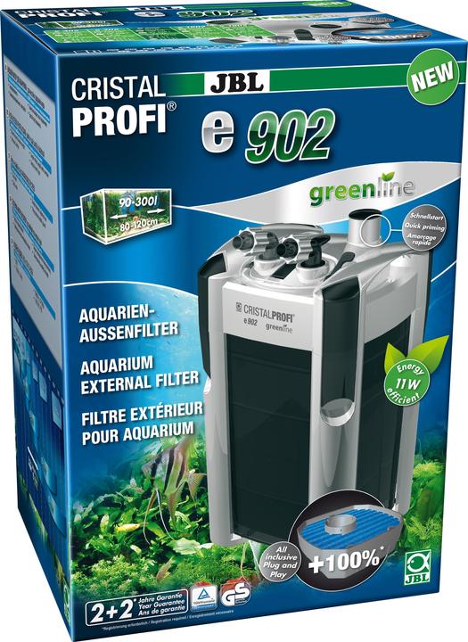 Actual product image JBL Aquaristik und Terraristik CristalProfi e902 greenline (300 l, External filters, Sea water)