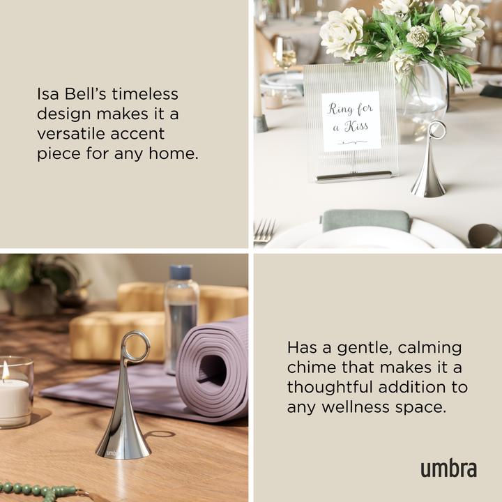 Actual product image Umbra Isa Bell Chrome