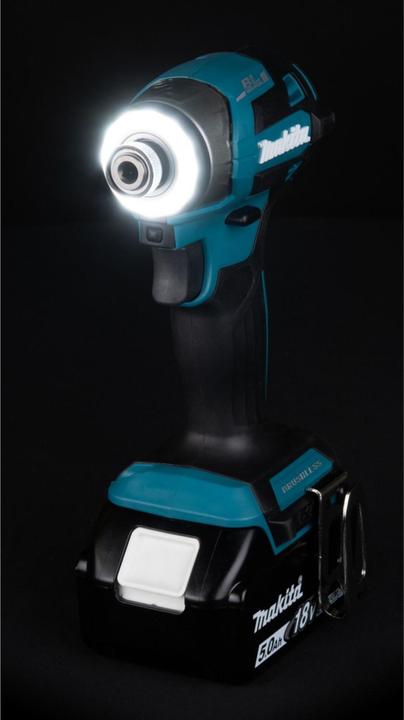 Immagine prodotto Shots Makita DTD 173 RTJ Akku Schlagschrauber 18 V 180 Nm 1/4“ Brushless + 2x Akku 5,0 Ah + Ladegerät +