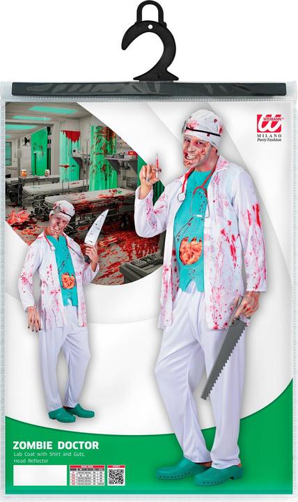 Actual product image Widmann Zombie Doctor Smock, Shirt (XL)