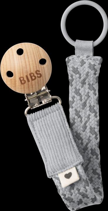 Bibs Schnullerkette geflochten, Cloud/ Iron (1 x)