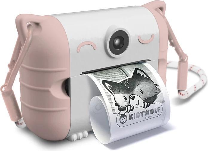 Actual product image Kidywolf Instant camera peach