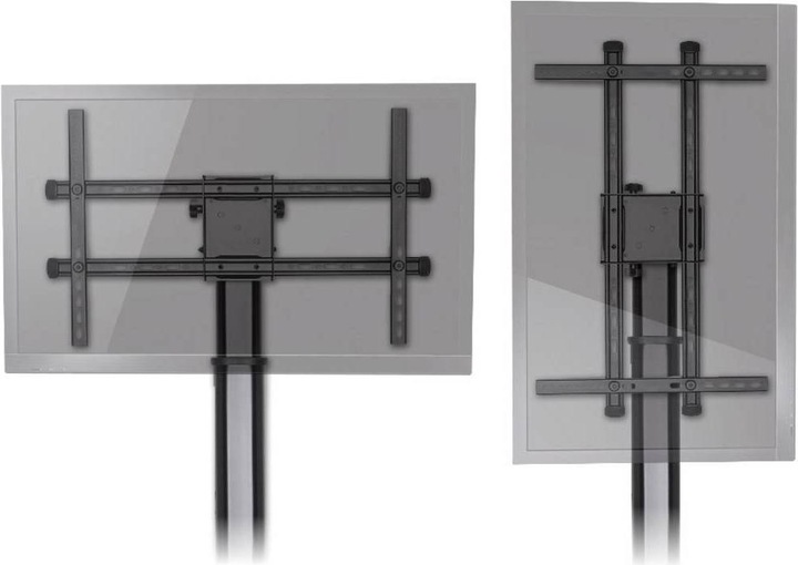 Actual product image myWall TV trolley 94.0 cm (37) 177.8 (70) Tilt+Swivel (70", 50 kg)