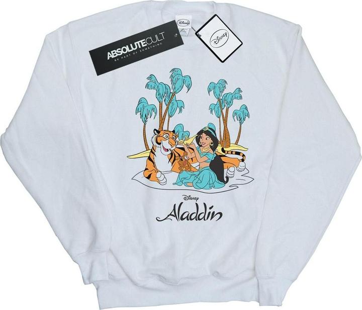 Produktbild Disney Aladdin Jasmine Abu Rajah Beach Sweatshirt Mädchen (128)