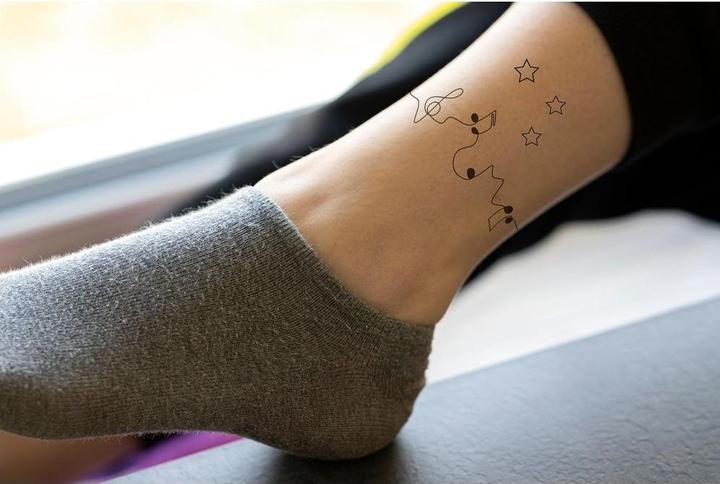 Produktbild EberhardFaber Tattoostift One Line 4 Stück, Mehrfarbig