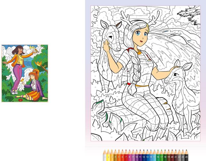 Immagine prodotto Dipingere con i numeri Manga