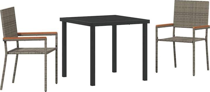 Actual product image vidaXL Garden dining set (80 cm)