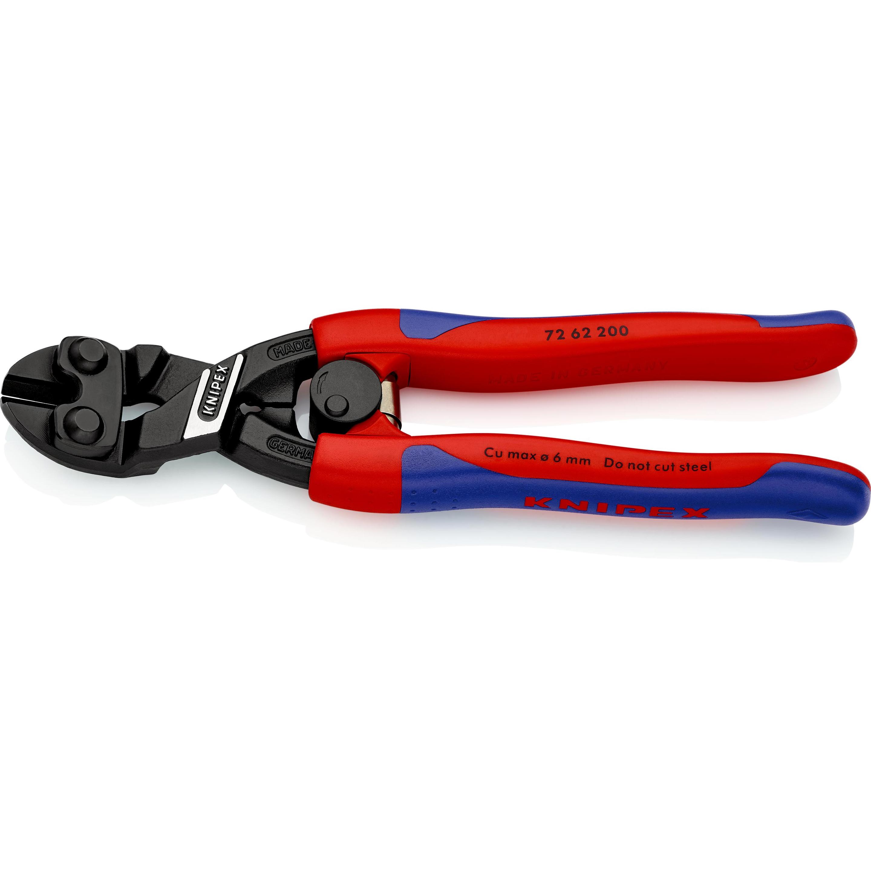 Knipex, Bolzenschneider + Seitenschneider, Kraft-Bündigschneider (200 mm)