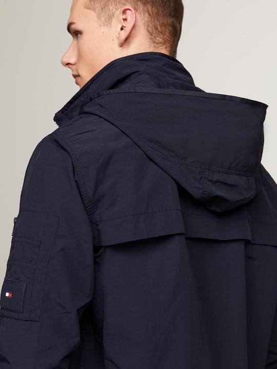 Actual product image Tommy Hilfiger Authentic Original Cotton Blend Stand Collar Jacket (L)