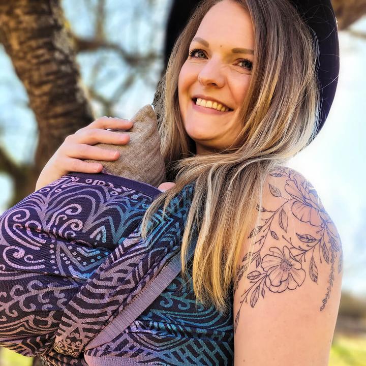 Produktbild Hoppediz Babytragetuch Tragetuch kbA-Qualität (4.60 m)