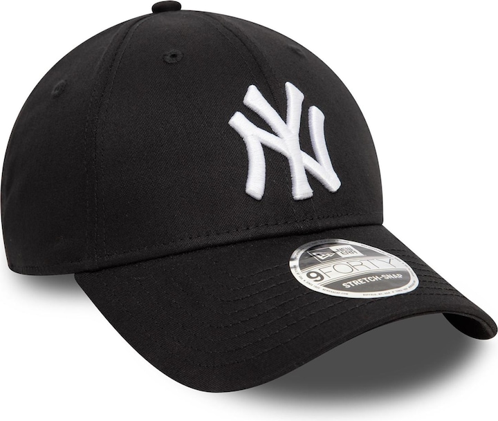 Actual product image New Era 9Forty Stretch-Snap Cap - New York Yankees schwarz (One size)