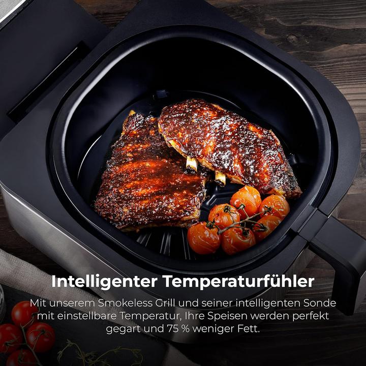 Actual product image MasterPRO 5-in-1 smokeless grill