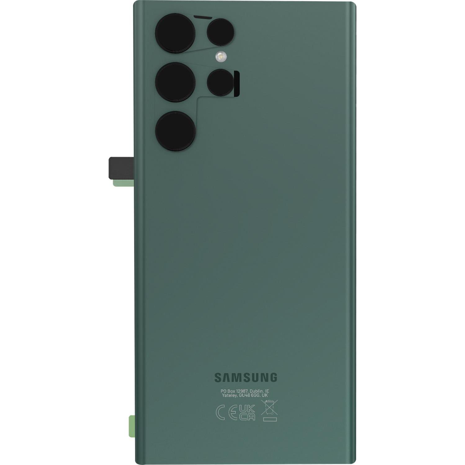 Clappio Ersatzteil Rückseite (Samsung Galaxy S22 Ultra), Mobilgerät Ersatzteile, Grün