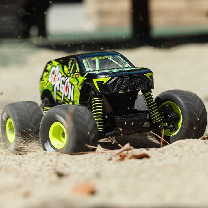 Produktbild Arrma Monster Truck Gorgon Grom Brushed 4x4 RTR 1:16 Gelb