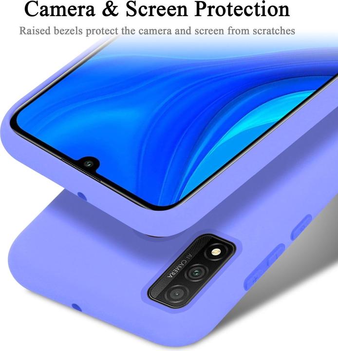 Actual product image Cadorabo TPU Liquid Silicone Case Cover for Huawei P SMART 2020 (Huawei P Smart (2020))